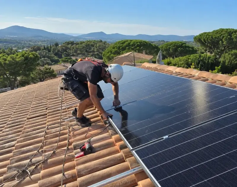 Installateur panneaux solaires Chenillé-Champteussé — pose photovoltaïque sur toiture